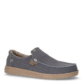 Mikka mocassino sportivo in tessuto blu - HEY DUDE | Boscaini Scarpe