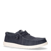 Wally stringata casual in tessuto navy - HEY DUDE | Boscaini Scarpe