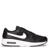 Air Max sneaker in pelle e tessuto nero bianco | Boscaini Scarpe