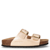 Ciabatta in ecopelle platino | Boscaini Scarpe