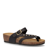 Ciabatta in ecopelle con zeppa nero - VALLEVERDE | Boscaini Scarpe
