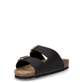Ciabatta in ecopelle nero | Boscaini Scarpe