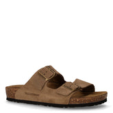 Ciabatta in pelle taupe - VALLEVERDE | Boscaini Scarpe