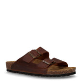 Ciabatta in pelle cuoio - VALLEVERDE | Boscaini Scarpe
