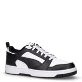 Rebound v6 Low sneaker in ecopelle bianco nero | Boscaini Scarpe