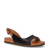 Sandalo in ecopelle nero | Boscaini Scarpe