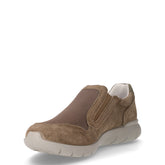 Mocassino casual in pelle e tessuto fieno | Boscaini Scarpe