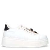 Sneaker con platform bianco nero - TOO LIKE | Boscaini Scarpe