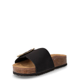Ciabatta in ecopelle nero | Boscaini Scarpe