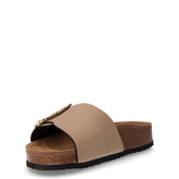 Ciabatta in ecopelle sabbia | Boscaini Scarpe