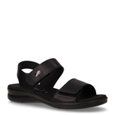 Sandalo in ecopelle con strappi nero - VALLEVERDE | Boscaini Scarpe