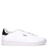 Urban court sneaker in ecopelle bianco nero - Sneakers Uomo | Boscaini Scarpe