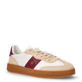 TH PREMIUM HERITAGE SNEAKER sneaker in pelle beige bianco - TOMMY HILFIGER DONNA | Boscaini Scarpe