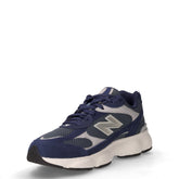 603 Sneakers in tessuto e pelle blu grigio | Boscaini Scarpe