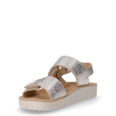 Costarei sandalo in ecopelle bambina argento | Boscaini Scarpe