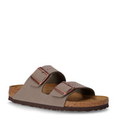 Arizona ciabatta in pelle pietra - BIRKENSTOCK | Boscaini Scarpe