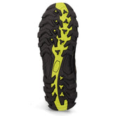Rigel Low scarpa da trekking in pelle e tessuto kaki acido | Boscaini Scarpe