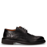 Stringata stile inglese nero - EXTON UOMO | Boscaini Scarpe