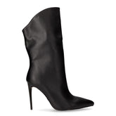 Stivale a punta con tacco black - QUEEN HELENA | Boscaini Scarpe