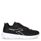 Evo Run GS sneaker ragazzo in tessuto nero bianco - DIADORA | Boscaini Scarpe