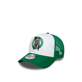 NBA SIDE PATCH TRUCKER Boston Celtics white green - Cappelli | Boscaini Scarpe