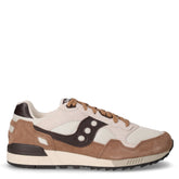 Shadow 5000 sneaker in tessuto e pelle cocco mandorla | Boscaini Scarpe