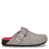 Pila ciabatta in tessuto cenere amarena - GRUNLAND | Boscaini Scarpe