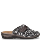 Ciabatta in tessuto argento grigio - Ciabatte Donna | Boscaini Scarpe