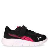 FlexFocus Modern sneaker in tessuto ed ecopelle bambina nero rosa | Boscaini Scarpe