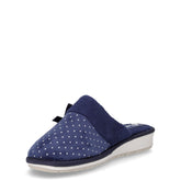 Ciabatta in tessuto blu | Boscaini Scarpe
