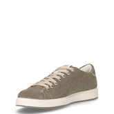 Sneaker in tessuto e pelle militare | Boscaini Scarpe