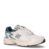 725 sneaker in tessuto e pelle scamosciata bianco verde | Boscaini Scarpe