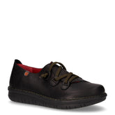 Stringata sportiva in pelle nero kaki - JUNGLA | Boscaini Scarpe