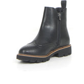 Stivaletto stile inglese con zip black | Boscaini Scarpe