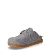 Ciabatta in tessuto grigio | Boscaini Scarpe