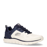 Track broader sneaker in tessuto off white navy - Sneakers Uomo | Boscaini Scarpe
