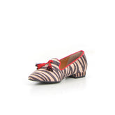 Mocassino con nappine dune zebra | Boscaini Scarpe