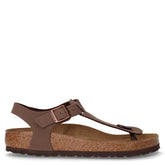 Kairo sandalo infradito in pelle mocca | Boscaini Scarpe