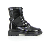 Stivaletto stringato nero vernice - Mid Season Sale Stivaletti Donna | Boscaini Scarpe