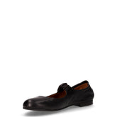Ballerina in pelle nero | Boscaini Scarpe