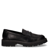 Mocassino chunky in ecopelle nero - Mocassini Donna | Boscaini Scarpe