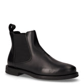 Stivaletto beatles in pelle nero | Boscaini Scarpe