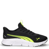Flexfocus Lite Sliptech sneaker in tessuto ragazzo nero giallo | Boscaini Scarpe