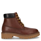 Polacchino sportivo in pelle cotto beige | Boscaini Scarpe