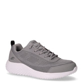 Bounder quanta pacer sneaker in ecopelle e tessuto ragazzo grigio | Boscaini Scarpe