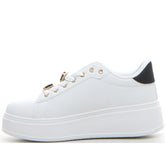 Sneaker con platform white black - TOO LIKE | Boscaini Scarpe