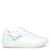 Wave Enforce Court CC scarpa da tennis in tessuto ed ecopelle bianco blu - Scarpe Sportive Donna | Boscaini Scarpe