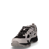 Sneaker in tessuto e ecopelle nero cemento | Boscaini Scarpe