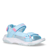 Tread Seeker sandalo sportivo in tessuto bambina azzurro rosa | Boscaini Scarpe