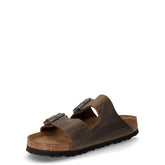 Arizona ciabatta in pelle faded khaki | Boscaini Scarpe